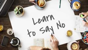 savoir dire non illustration