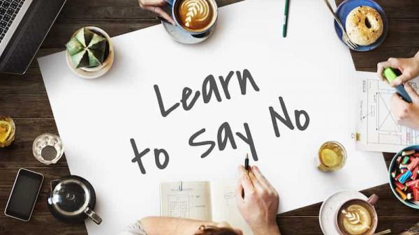 savoir dire non illustration